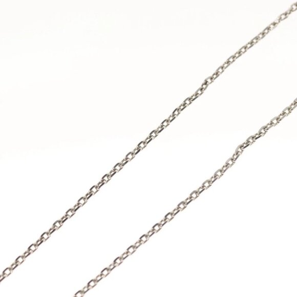 LOUIS VUITTON Pandantif Bois Necklace metal Brown LV Auth - Picture 13 of 14